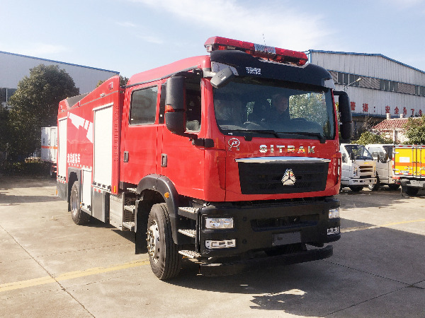 重汽汕德卡7.2噸消防車 重汽汕德卡7.2噸消防車