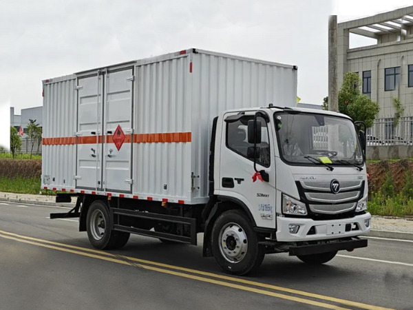 歐馬可5米2易燃液體廂式運輸車 歐馬可5米2易燃液體廂式運輸車
