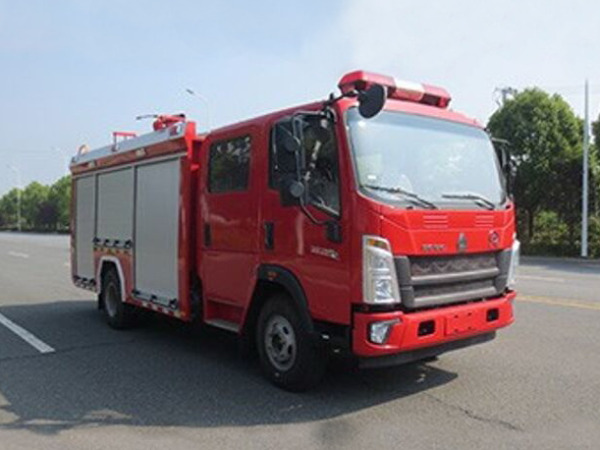 豪沃4.5噸泡沫消防車 豪沃4.5噸泡沫消防車